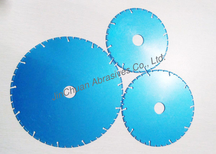 Stone Blue Electroplated Diamond Blade Resin Bonded High Machining Accuracy