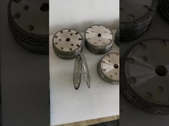 145mm*4.8mm*16mm*6mm B80/100 전기 도금 CBN 사이클론 연삭 휠 (체인 톱 톱용)