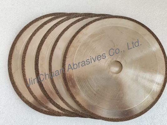 품질  1A1 600*2.5*20*5mm  B100/120  Edge Design R0.5 Fillet + 7° Chamfer  Electroplated CBN Cutting Disc 공장