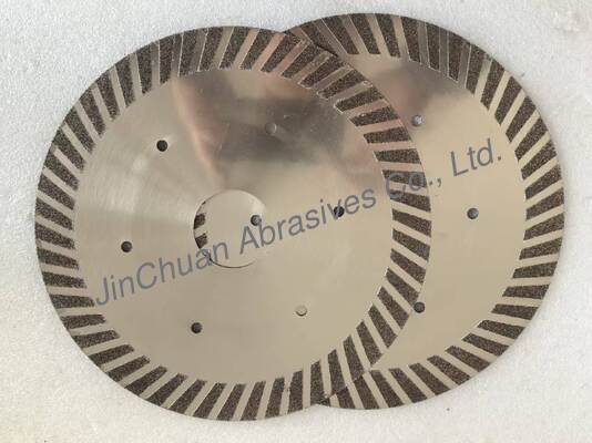 품질  Electro Cutting Disc For Rubber Cutting Electroplated Bonded Cutting Wheel 1A1R 공장