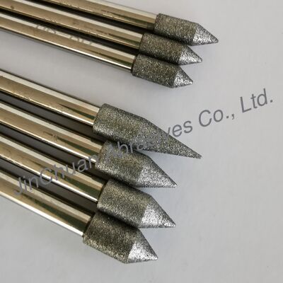 품질  Custom-Made Electroplated Diamond Grinding Heads In Various Sizes. For Cemented Carbide 공장