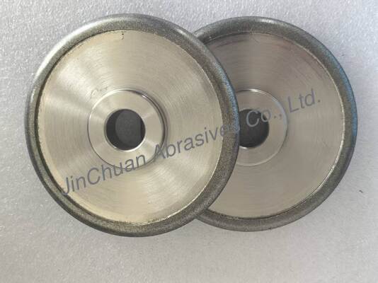 Electro Diamond  Wheels For Polishing Glass With R6 Round Profile  Grinding Wheel