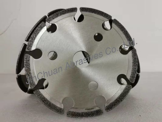 5 Inch Electroplated CBN Grinding Wheels B251 Grit Size Cbn Grinder Cutting Disc