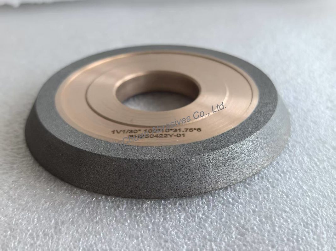 CNC Machine 1V1Hybrid Wheels As Hybrid Bonded Grinding Wheels with 20 30 degrees