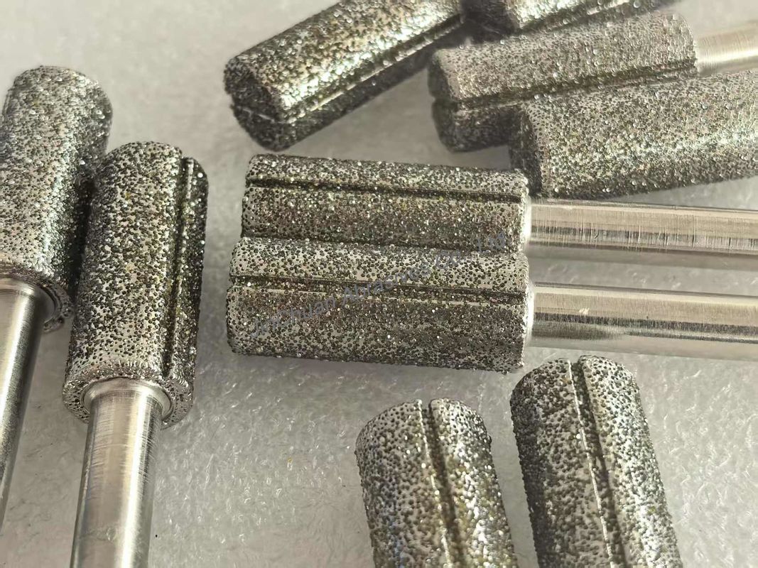 Diamond Mounted Points With Slots Kind Grinding Pins