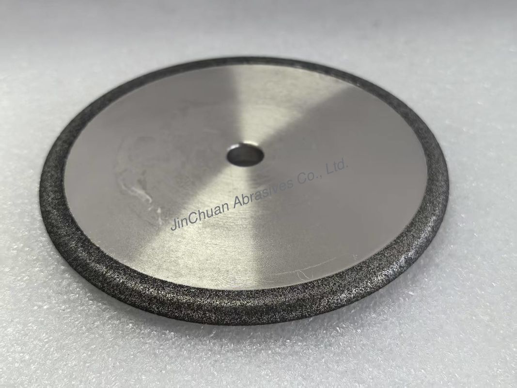 High-Performance Electroplated CBN Grinding Wheels With Radius Sharpeing Disc 125mm