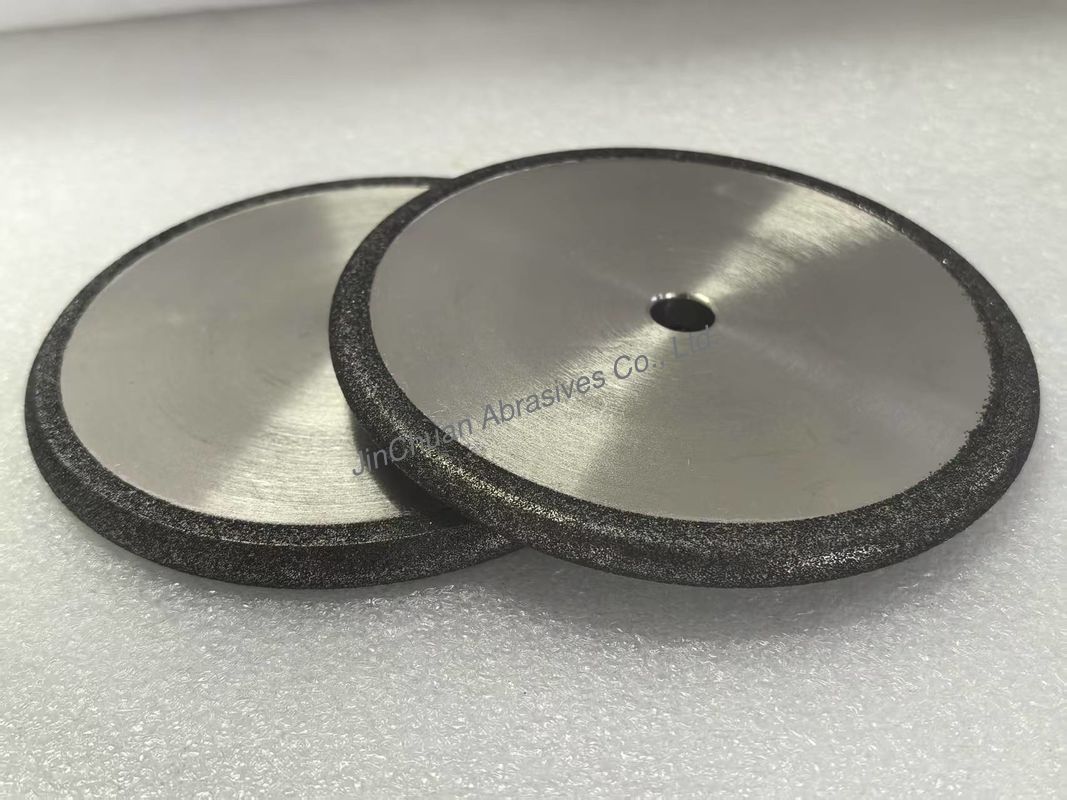 High-Performance Electroplated CBN Grinding Wheels With Radius Sharpeing Disc 125mm