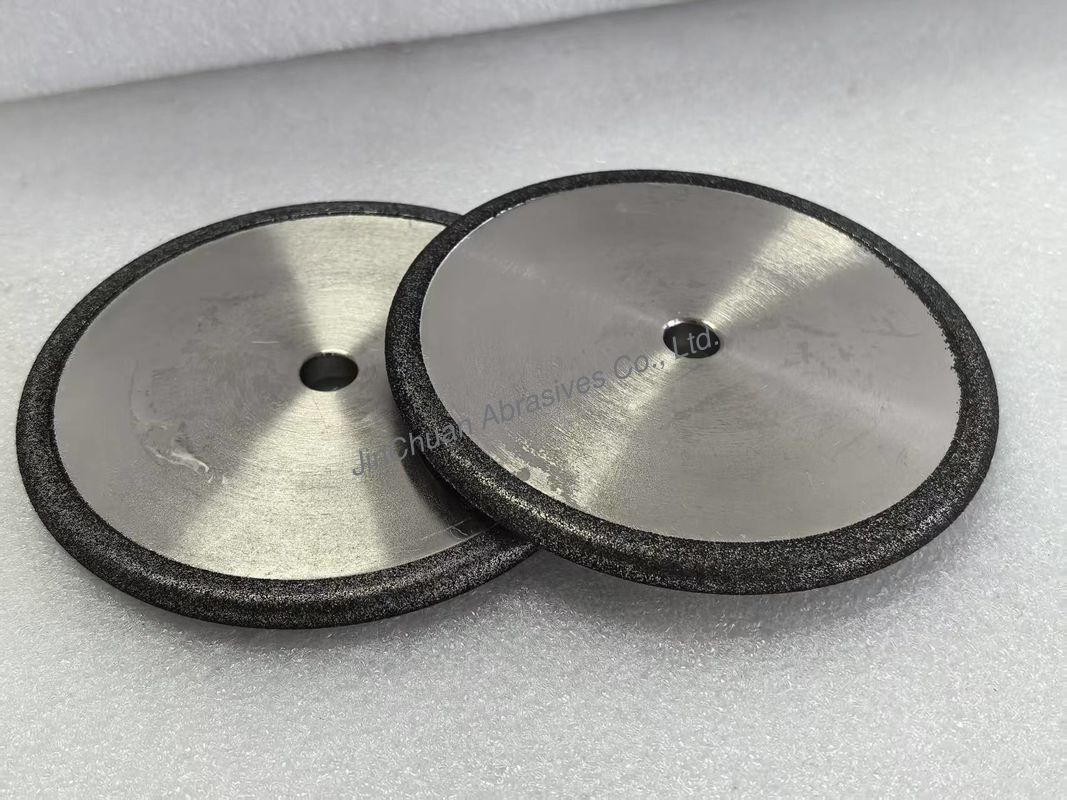 High-Performance Electroplated CBN Grinding Wheels With Radius Sharpeing Disc 125mm