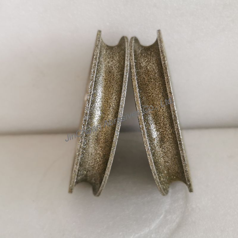 1F6Y 153.67*20.32*12.7mm D40/45 Electroplated Diamond Grinding Wheel For Woodworking Industry