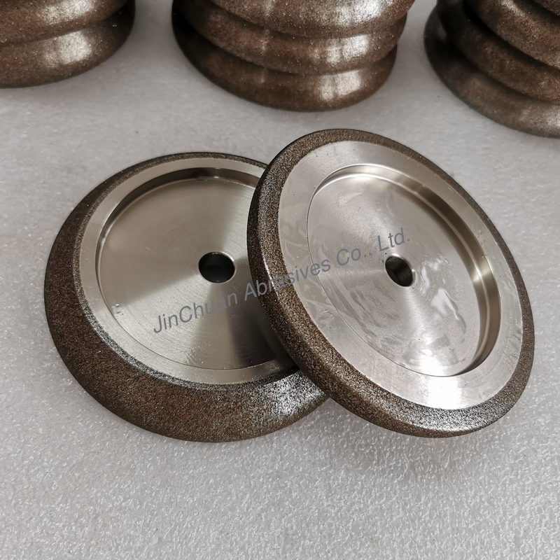 Amber 5" 127*12.7*22.23mm WM 10/30 CBN Grinding Wheel For Band Saws