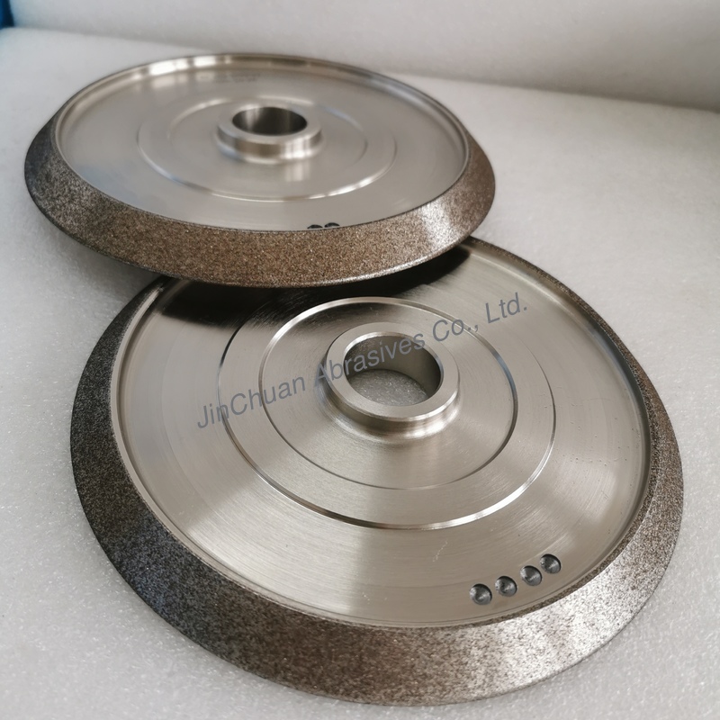 Customizable 8" 6TPI Electroplated CBN Grinding Wheels For Personalized Grinding Needs