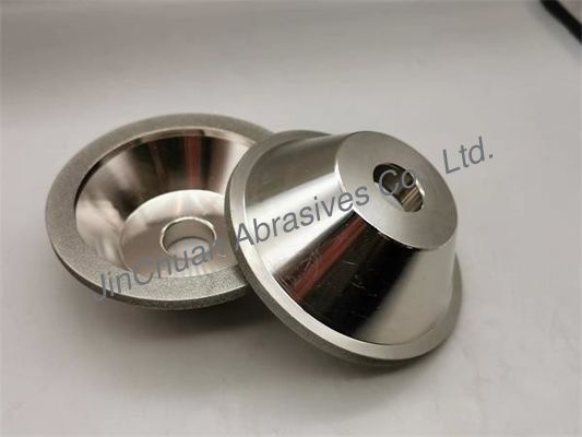 11V9 컵 전기도금된 다이아몬드 연삭 휠 D400 지름 100