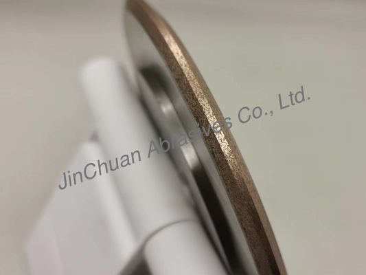 휠 14D1 D35/40 GRIT을 입는 120*12*25*6*1.6mm 소결 다이아몬드