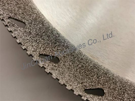 전기도금된 크브킨 다이아몬드휠 주문 제작된 지름 260 1.6 50 20 B80100