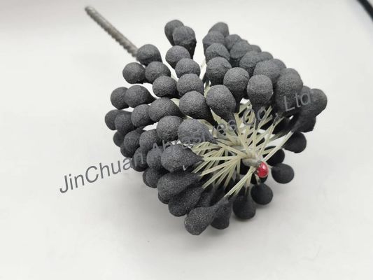 세척되고 끝나는 구멍을 위한 100*80*200mm 실린더 볼 탄력적 호닝 솔