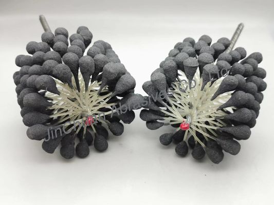 세척되고 끝나는 구멍을 위한 100*80*200mm 실린더 볼 탄력적 호닝 솔