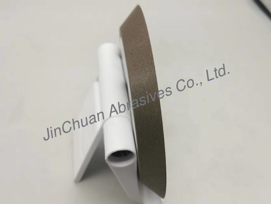1V1 45 급 수지 다이아몬드 연삭 휠 D120 100 밀리미터