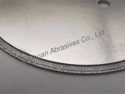 B46은 카바이드 80 1152.5 0.4를 줄이기 위한 CBN 연삭용 휠을 전해도금시켰습니다