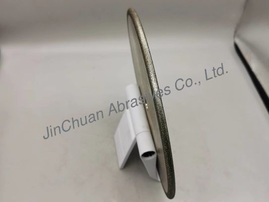 200 밀리미터는 다이아몬드 바퀴 직경 15.875 아버 홀 1F1R를 부수는 것 전해도금시켰습니다