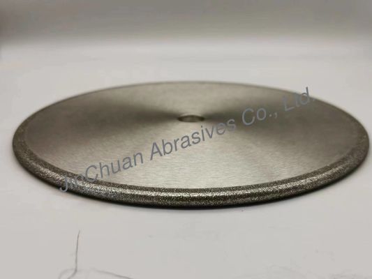 Grit D60/70 전기도금된 다이아몬드 연삭 휠 1F1R 200 밀리미터