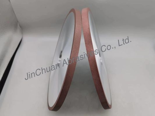 D200 Grit 수지는 다이아몬드 연삭 휠 편평 형상 알루미늄을 계약했습니다