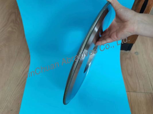 14FF1은 은 다이아몬드 연삭 휠 D120/140 350*20*127*7*307*5를 전해도금시켰습니다