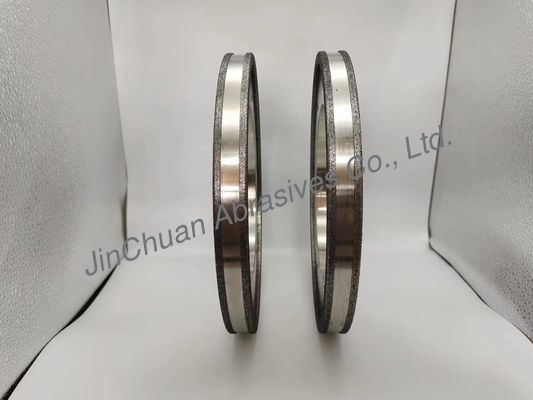 전기 결합 된 CBN 밀링 휠 가공 철 6 홀 다이아몬드 밀링 디스크 254mm