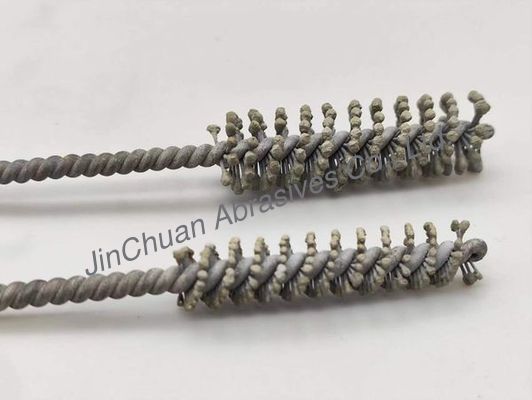 다이아몬드 가러반 유연한 닦기 붓 맞춤식 손잡이 길이 8.5mm 그리고 12mmgrit