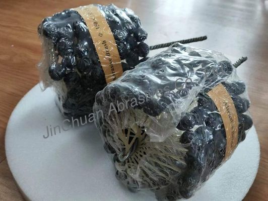 지름 230 및 330 유연한 닦기 브러쉬 시크 그릿 번호 600#