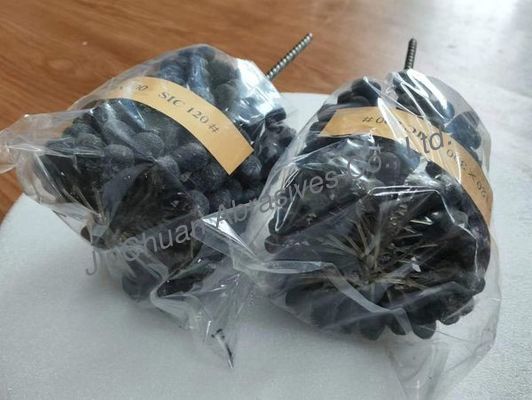 지름 230 및 330 유연한 닦기 브러쉬 시크 그릿 번호 600#