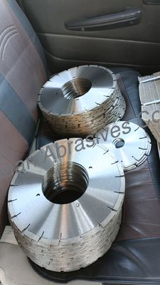 평평한 모양의 금속 결합 다이아몬드 절단 디스크 브레이크 패드 굴곡