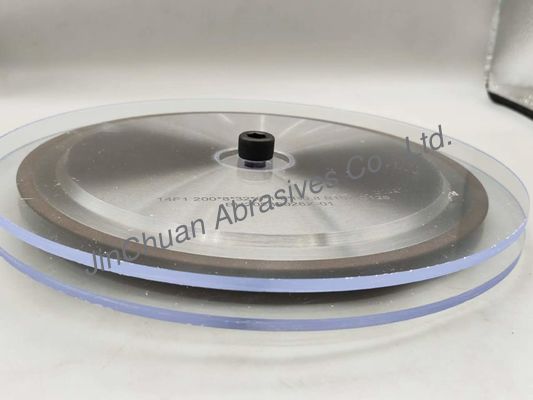 R0.8mm 200mm 린 결합 썰기 바퀴 CBN 날카로운 바퀴