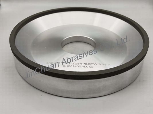 6A2 樹脂 결합 CBN 밀링 휠 직경 203mm 내부 구멍 84mm 두께 51mm