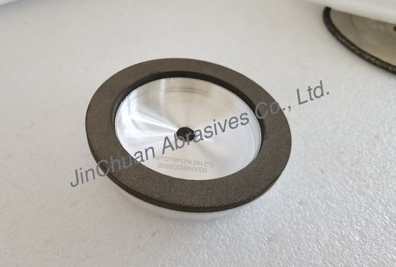 6A2 직선 컵형 樹脂 CBN 磨輪 자동차 브레이크 디스크 磨削용