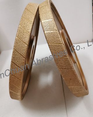 1A1 D400mm 진공 용접 다이아몬드 밀링 휠