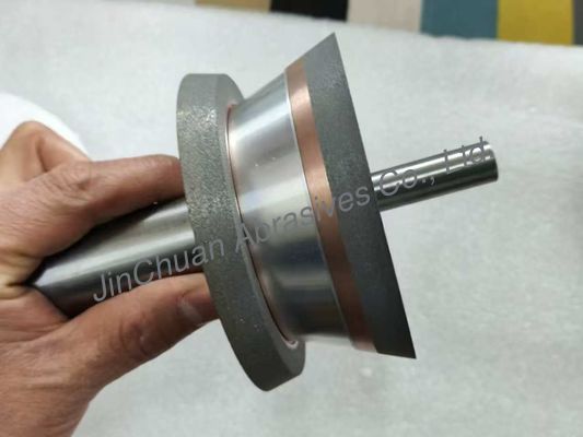 고체 탄화재 도구 가공용 하이브리드 결합 다이아몬드 밀링 휠