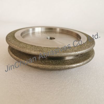 정밀 보석 롤링 및 프로필 롤링을 위한 커스터마이징 가능한 전자 접착 다이아몬드 밀링 휠