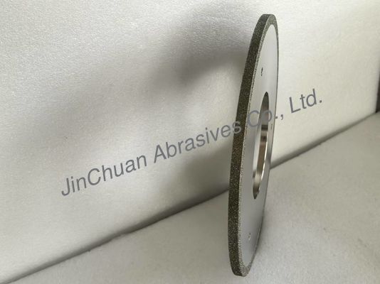 1A1 300*10*127 플래팅 너비 10mm D60/70 정교한 생산 장비에 대한 전자 플래팅 다이아몬드 밀링 휠