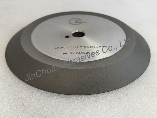 30o 역각 D150mm 가루 1200와 함께 전자 접착 다이아몬드 밀링 휠