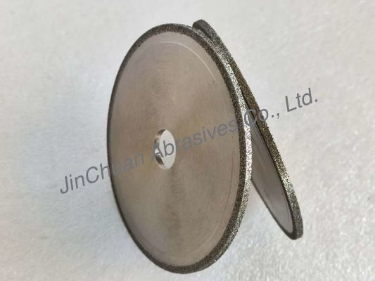 200mm 4.5mm 두께 전자기 접착 된 CBN 바퀴 플러팅 및 슬로팅