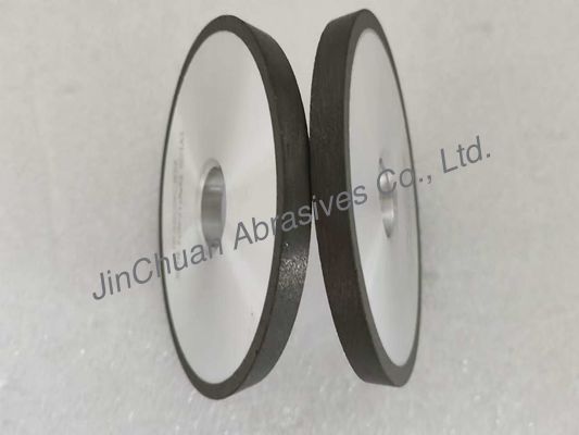 회색 CBN 樹脂 결합 밀링 휠 1V1 75mm 효율성 가시링을 위해 10도