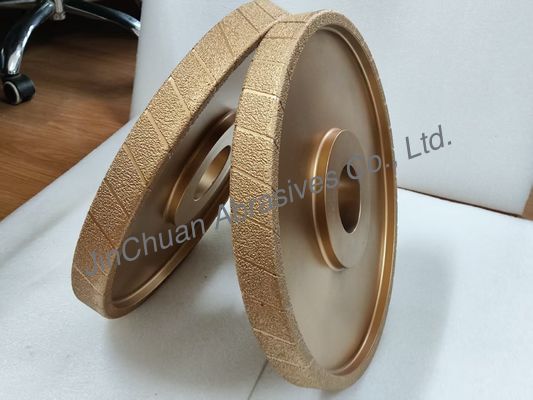 400mm 험한 곡물 진공 융합 다이아몬드 바퀴 D25/30 가루 바퀴