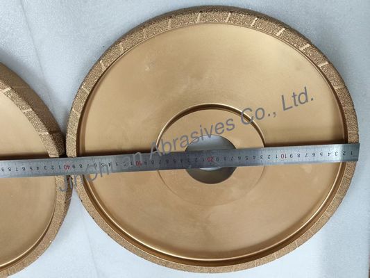 400mm 험한 곡물 진공 융합 다이아몬드 바퀴 D25/30 가루 바퀴