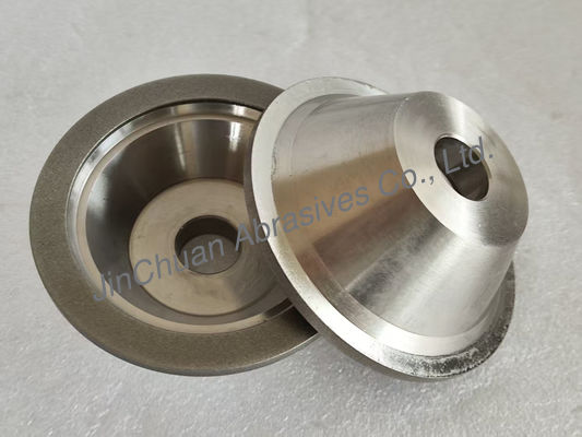 전기 다이아몬드 휠 100mm 전자 접착 된 다이아몬드 썰기 휠 칼용