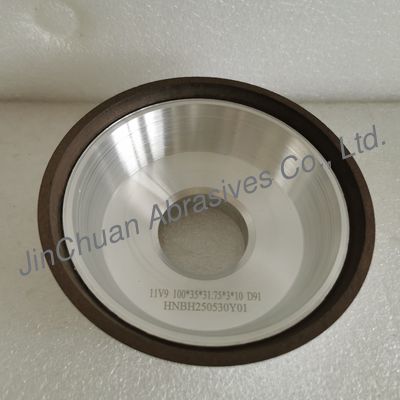 11V9 100*35*31.75*3*10mm D91 솜 결합 다이아몬드 밀링 휠