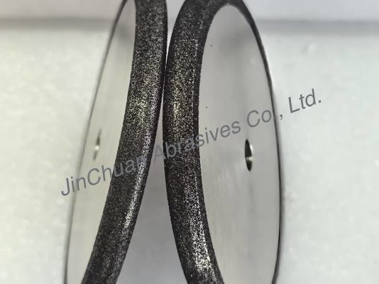 반지름 125mm의 선사 디스크와 함께 고성능 전자기 된 CBN 밀링 휠