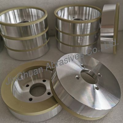 6A2 150*40*40*20*10mm D600 유리화 결합 다이아몬드 밀링 휠 슈퍼 하드 Abrasive 도구