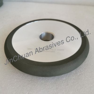 1FF1/10° 150*20T*25.4*5mm D400 C100 Resin Bond Diamond Grinding Wheel For Grinding Carbon Brush