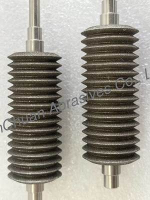 비표준 맞춤형 전기도금 CBN 연삭 휠 30*122.5*6*3 mm, 멀티툴 톱날(BIM, HCS, HSS) 연마용