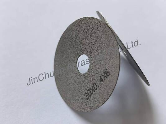 0.4mm supper thin chip breaker 금속 결합 cbn 절단 바퀴 1A8